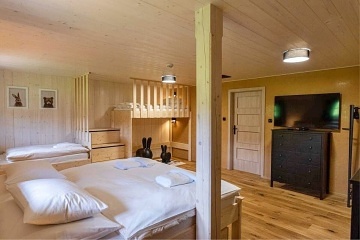 Roubenka se saunou - Beskydy - Vset�nsk� Be�va