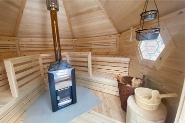 Roubenka se saunou - Beskydy - Vset�nsk� Be�va