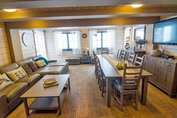 Roubenka a finská sauna - Beskydy - Leskové