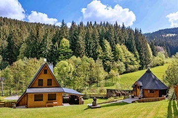 Roubenka a finsk sauna - Beskydy - Leskov