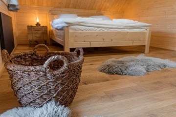 Chalupa Beskydy - sauna a koupací sud - Leskové