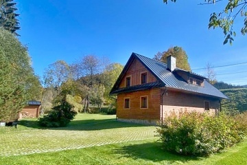 Chalupa Beskydy - sauna a koupací sud - Leskové