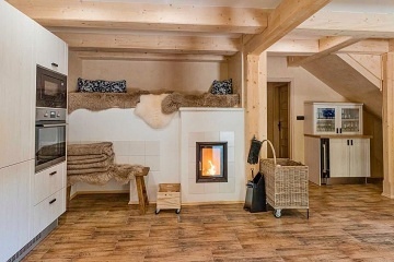 Chalupa Beskydy - sauna a koupací sud - Leskové