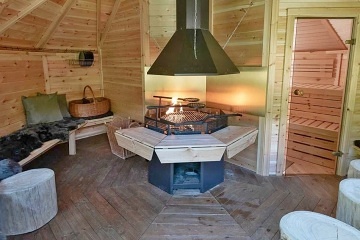 Chalupa Beskydy - sauna a koupac sud - Razula