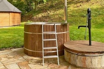 Chalupa Beskydy - sauna a koupací sud - Leskové