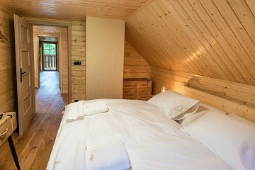 Chalupa Beskydy - sauna a koupací sud - Leskové