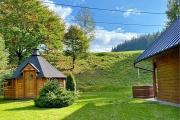 Chalupa Beskydy - sauna a koupac sud - Razula