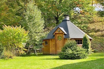 Chalupa Beskydy - sauna a koupací sud - Leskové