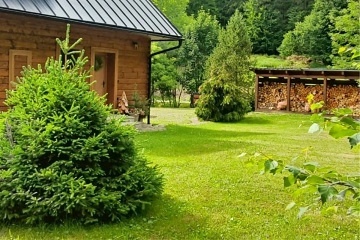 Chalupa Beskydy - sauna a koupací sud - Leskové