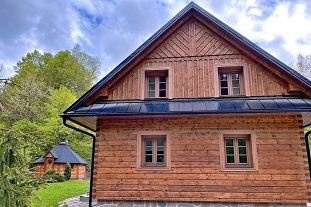 Chalupa Beskydy - sauna a koupací sud - Leskové