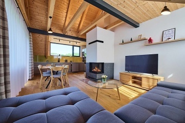 Horsk apartmny Krkonoe a sauna - ern hora