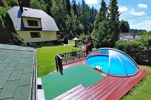 Wellness chalupa a bazén - Pastviny - Dolní Dobrouč