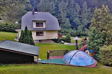 Wellness chalupa a baz�n - Pastviny - Doln� Dobrou�