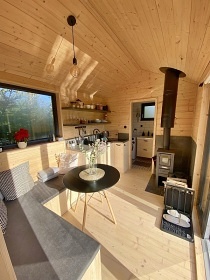Glamping Lad�v kraj - Chata S�zava - Py�ely