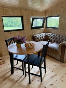 Glamping se saunou - Chata na S�zav� - Lad�v kraj
