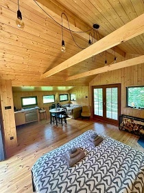 Glamping se saunou - Chata na S�zav� - Lad�v kraj