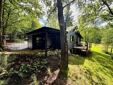 Glamping se saunou - Chata na S�zav� - Lad�v kraj