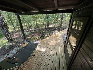 Glamping se saunou - Chata na S�zav� - Lad�v kraj