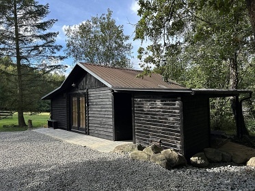 Glamping se saunou - Chata na S�zav� - Lad�v kraj