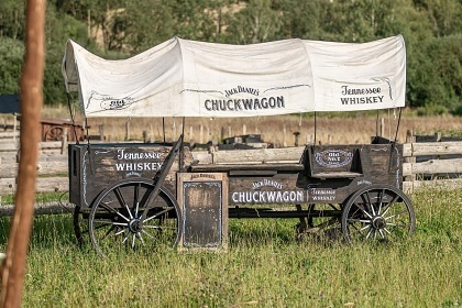 Wild West Wagon - glamping Samota snů