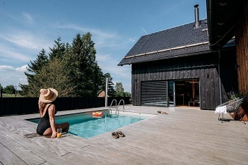 Stylov chalupa s baznem - Broumovsk stny