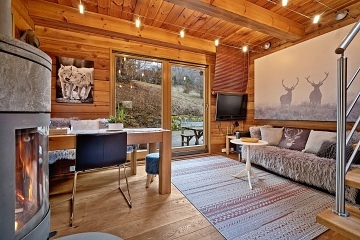 Kanadsk cedrov srub - zitkov ubytovn