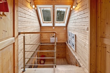 Kanadsk cedrov srub - zitkov ubytovn