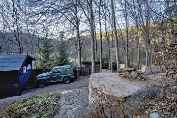 Kanadsk cedrov srub - zitkov ubytovn