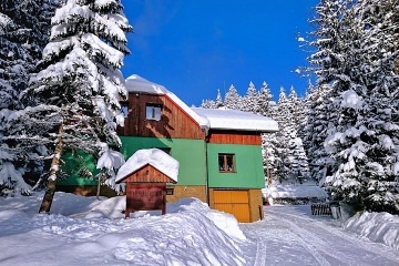 Chata s baznem - Pod Bukovinami - Beskydy