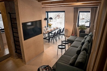 Chata se saunou - �ervenohorsk� sedlo - Jesen�k