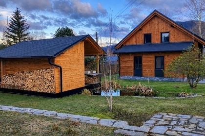 Chata se saunou - �ervenohorsk� sedlo - Jesen�k