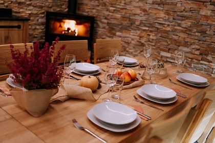 Chaty u lesa Slapsk� p�ehrada - Kulaj�v lom