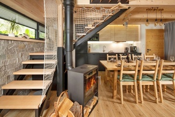 Chata se saunou - Bikepark Slovensko - Mal� Fatra