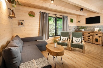 Chata se saunou - Bikepark Slovensko - Mal� Fatra