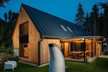 Chata se saunou - Bikepark Slovensko - Mal� Fatra