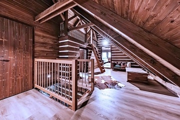 Wellness Roubenka - kachlová kamna - Podkrkonoší