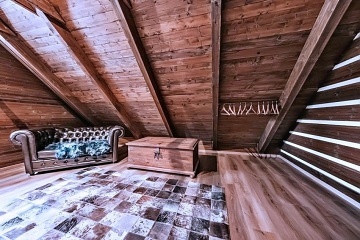 Wellness Roubenka - kachlová kamna - Podkrkonoší