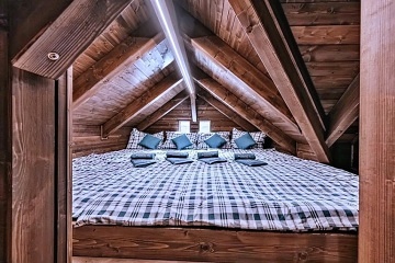 Wellness Roubenka - kachlová kamna - Podkrkonoší