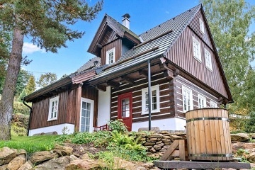 Roubenka sauna a kachlov� kamna - Ka�persk� Hory