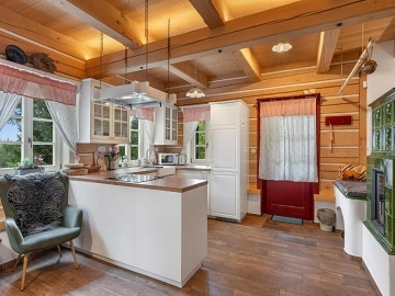 Roubenka sauna a kachlov� kamna - Ka�persk� Hory