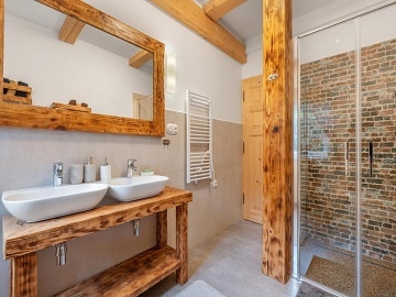 Roubenka sauna a kachlov� kamna - Ka�persk� Hory