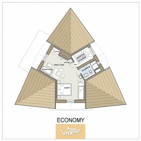Vila Anna - apartmánová chata Halenkov