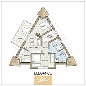 Vila Anna - apartmánová chata Halenkov