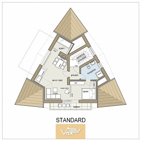 Vila Anna - apartmánová chata Halenkov