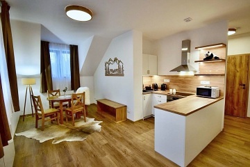 Chata Vysočina - apartmány - bazén a wellness