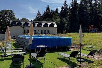 Chata Vysočina - apartmány - bazén a wellness