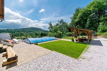 Wellness chalupa s baz�nem - Jedlov� hora