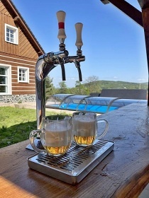 Wellness chalupa s baz�nem - Jedlov� hora