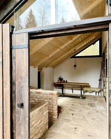 Chalupa se saunou - Orlick hory - Rokytnice