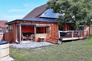 Chata Vranovská přehrada - koupací sud - Jemnice